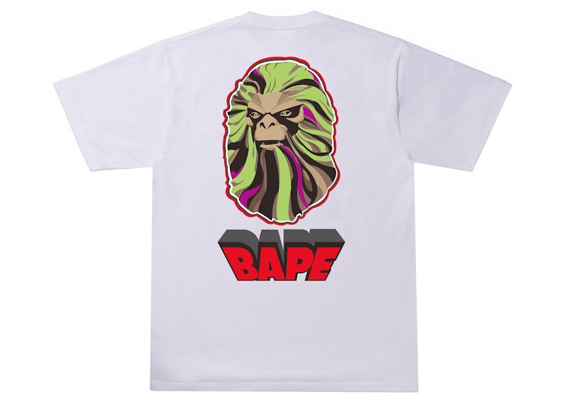 Order BAPE エイプヘッドTシャツ (白)
