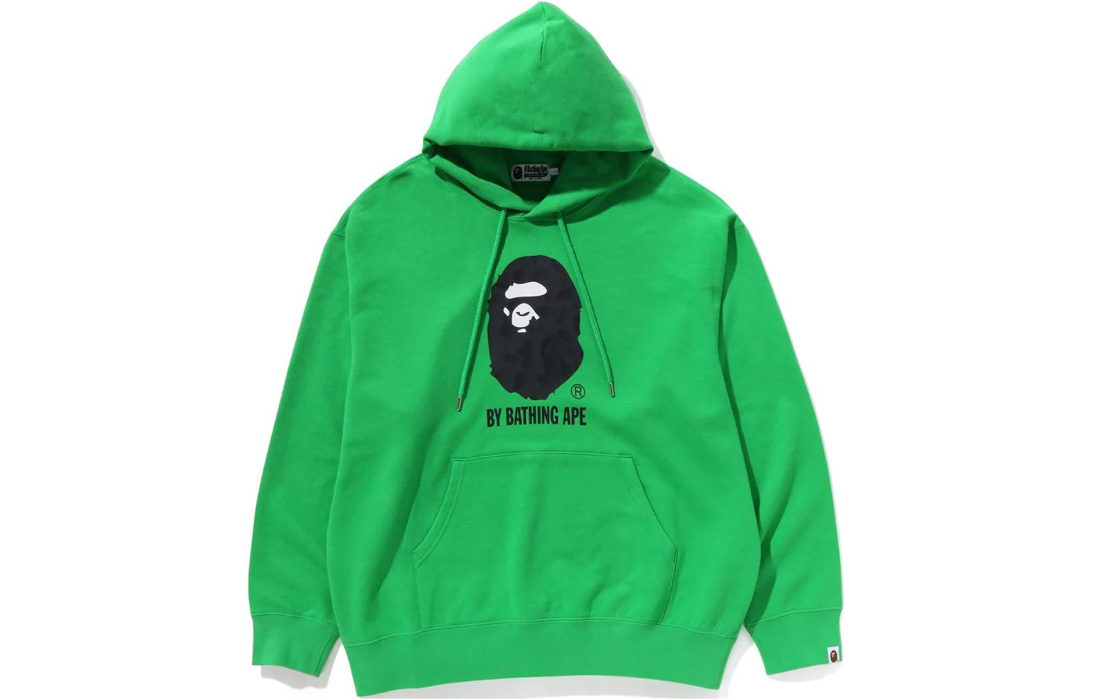 BAPE Ape Head Animal Print Hoodie Long Sleeve Pullover 1k30-114-304