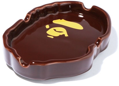 BAPE Ape Head Asbak Coklat Buy BAPE Ape Head Asbak Coklat