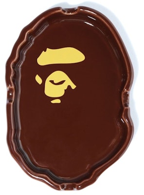 BAPE Ape Head Ashtray Brown Order BAPE Ape Head Ashtray Brown