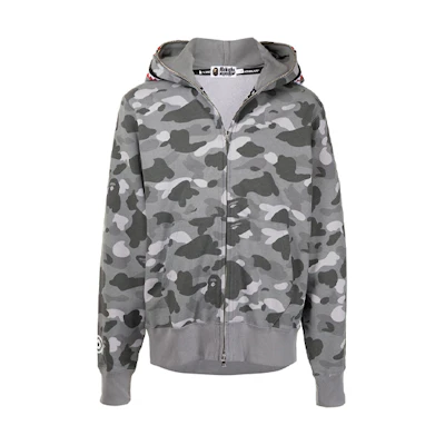 BAPE Ape Head Camo Print Zipper Hoodie Jacket 001ZPH301019X