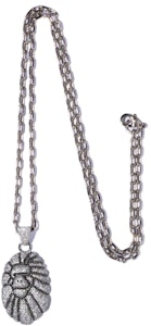 Collar BAPE Ape Head con Piedras de Cristal 'Plata' 1I30-182-019-Silver Buy Collar BAPE Ape Head con Piedras de Cristal 'Plata' 1I30-182-019-Silver