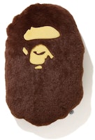 BAPE Ape Head Cushion Brown BAPE Ape Head Cushion Brown