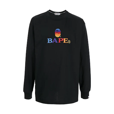 BAPE Ape Head Embroidered Logo Crewneck Pullover Sweatshirt Men 001LTH701006I
