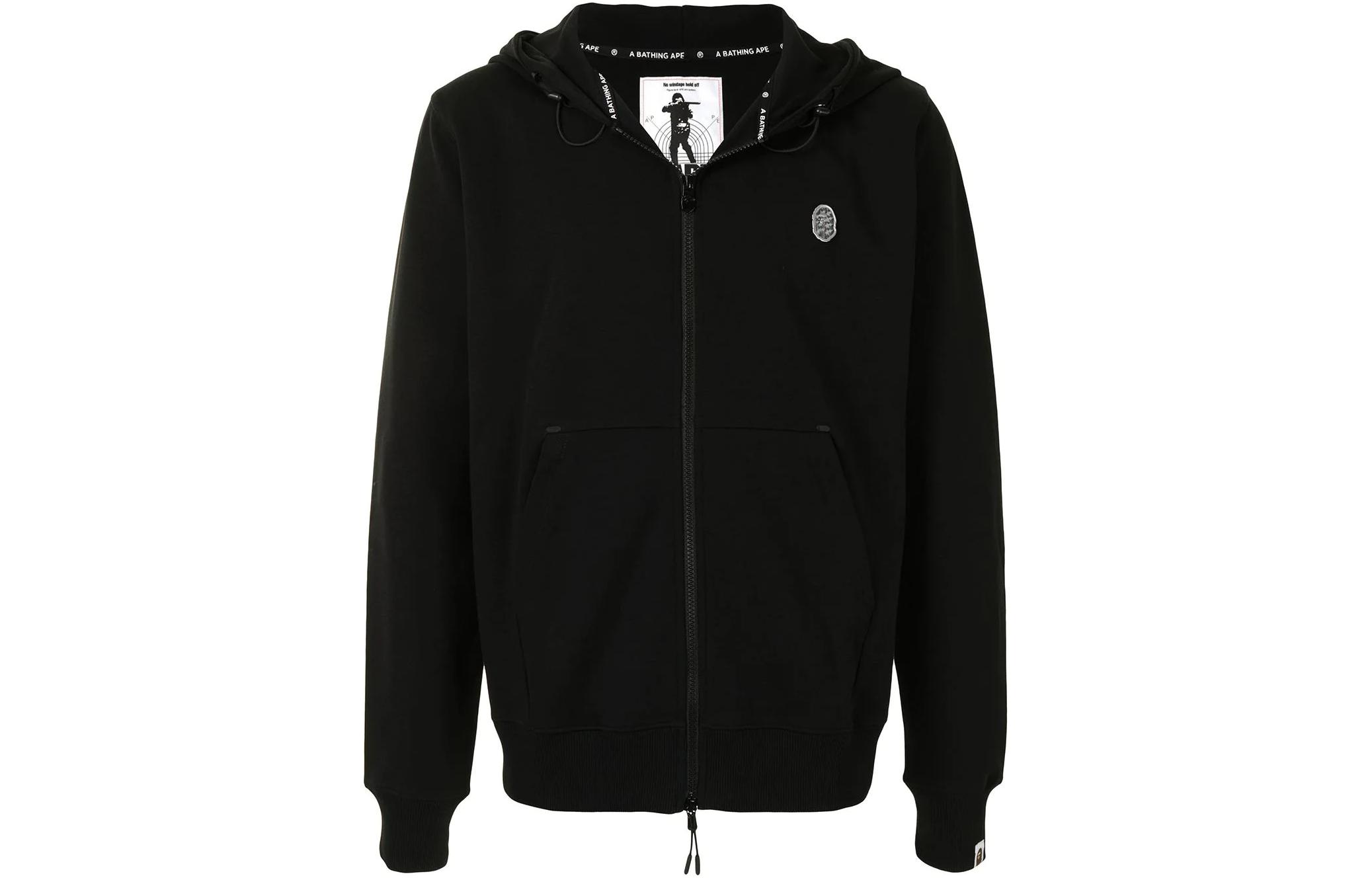 BAPE Ape Head Full Zip Hoodie 1G30115008BLK