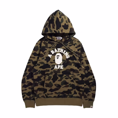 BAPE Ape Head FW21 Camo Logo Print Hoodie 1H70-114-005