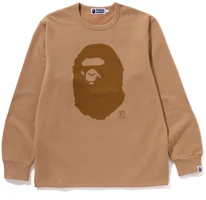 BAPE Ape Head Graphic Crewneck Long-Sleeve Pullover Sweatshirt Men 0ZXLTM111003N BAPE Ape Head Graphic Crewneck Long-Sleeve Pullover Sweatshirt Men 0ZXLTM111003N