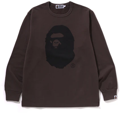 BAPE 猿人頭圖案長袖圓領套頭衛衣 男款 0ZXLTM111003N Order BAPE 猿人頭圖案長袖圓領套頭衛衣 男款 0ZXLTM111003N