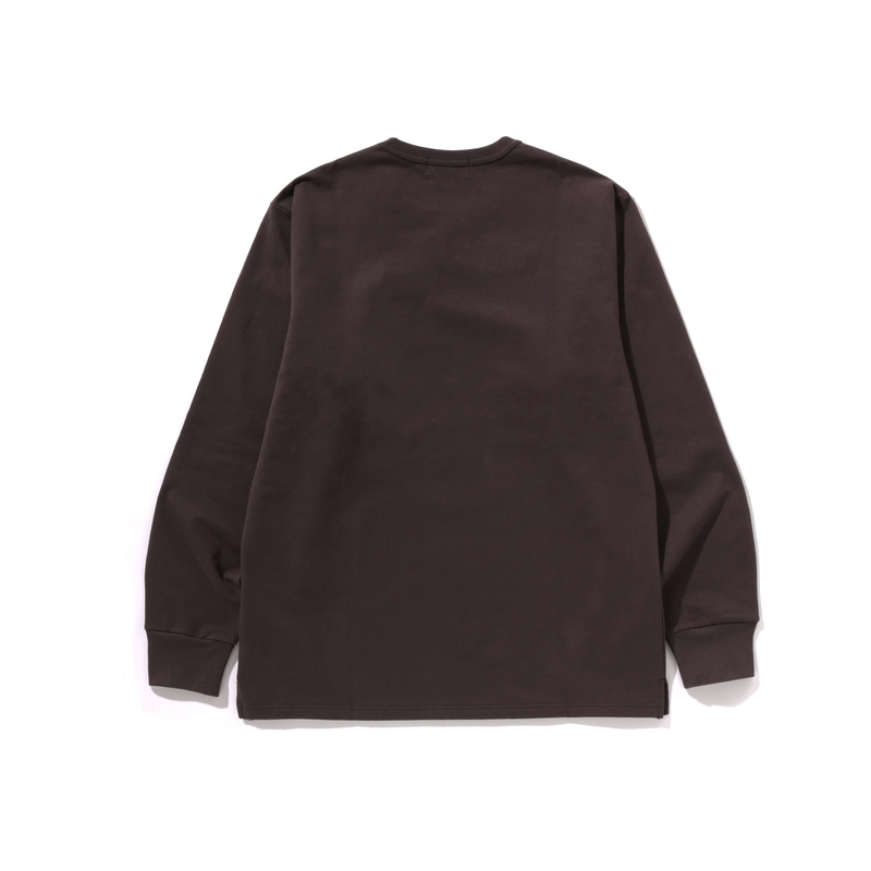 Lookbook BAPE 猿人頭圖案長袖圓領套頭衛衣 男款 0ZXLTM111003N