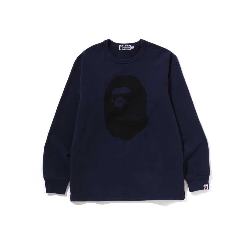 Sizing BAPE 猿人頭圖案長袖圓領套頭衛衣 男款 0ZXLTM111003N