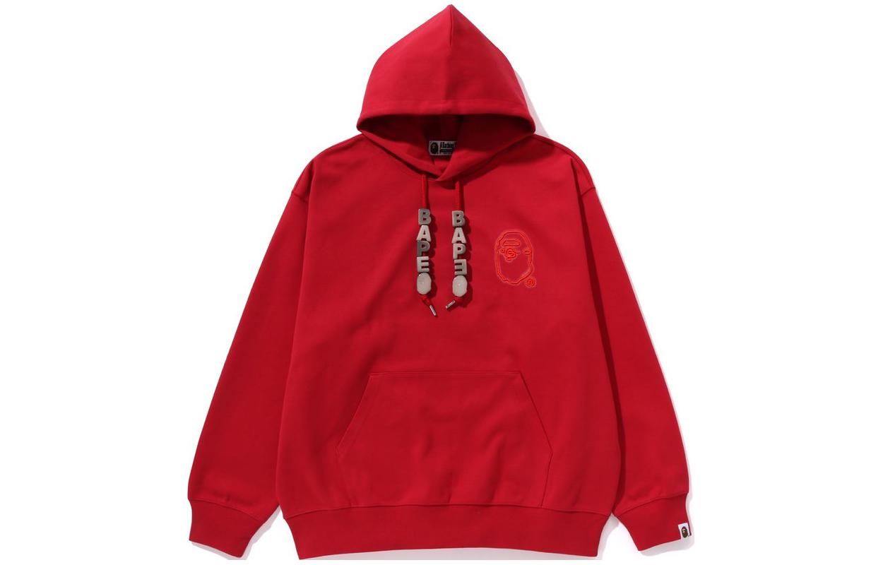 BAPE Ape Head Hoodie with Kangaroo Pocket Long Sleeve 1J70-114-001