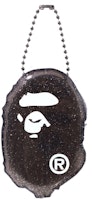 BAPE Ape Head Lame Coin Case 'Black' BAPE Ape Head Lame Coin Case 'Black'