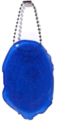 BAPE Ape Head Lame Coin Case 'Blue' Order BAPE Ape Head Lame Coin Case 'Blue'