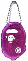 BAPE Ape Head Lame Coin Case 'Purple' BAPE Ape Head Lame Coin Case 'Purple'