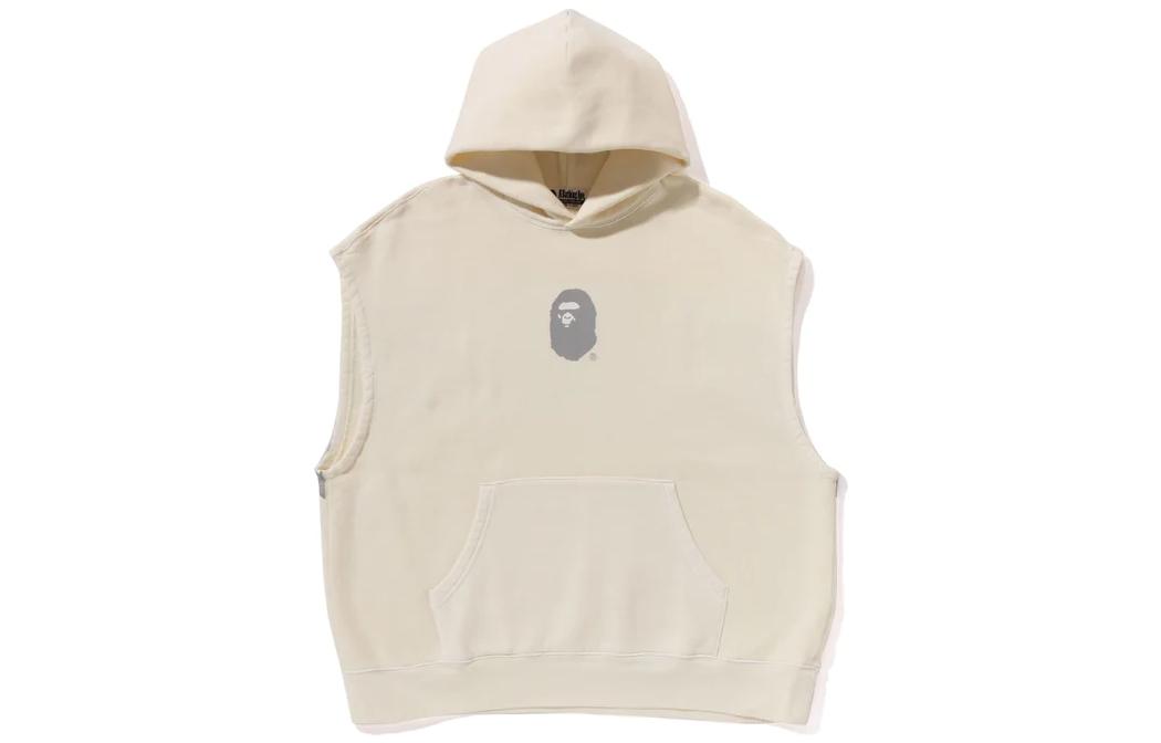 BAPE Ape Head Letter Sleeveless Hoodie Men 1J80-114-055