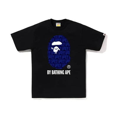 BAPE Ape Head Logo Graphic Crew Neck T-Shirt. 0ZXTEM110025K