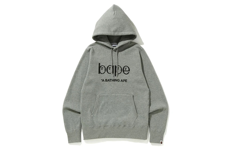 BAPE Ape Head Logo Patch Pullover Sweatshirt Unisex 1G70-214-501