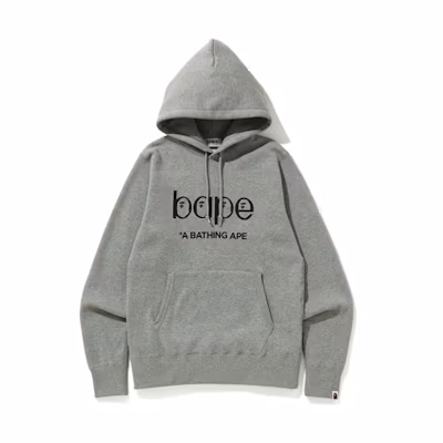 BAPE Ape Head Logo Patch Pullover Sweatshirt Unisex 1G70-214-501