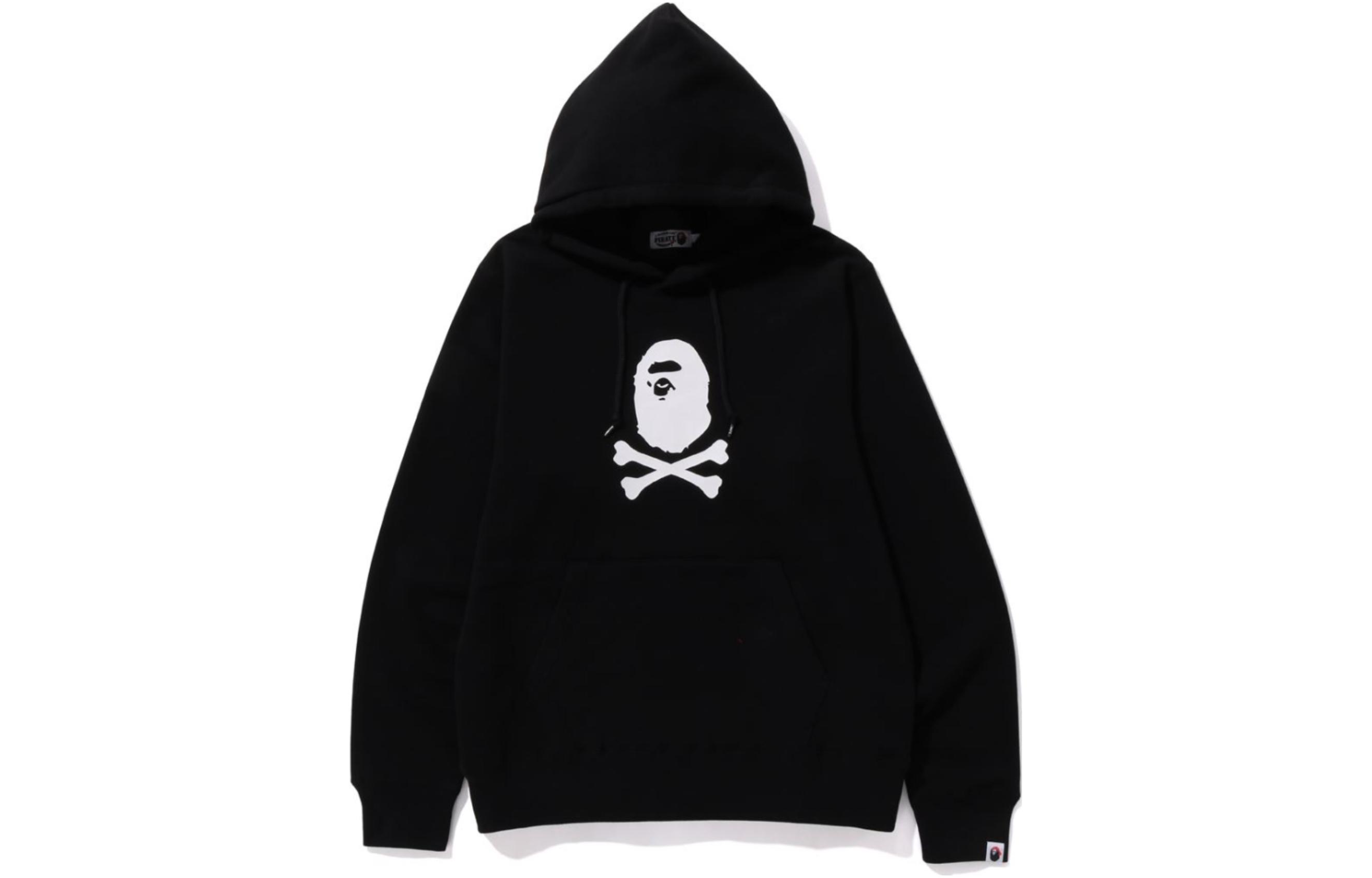 BAPE Ape Head Logo Pullover Hoodie Long Sleeve 4J70-114-001