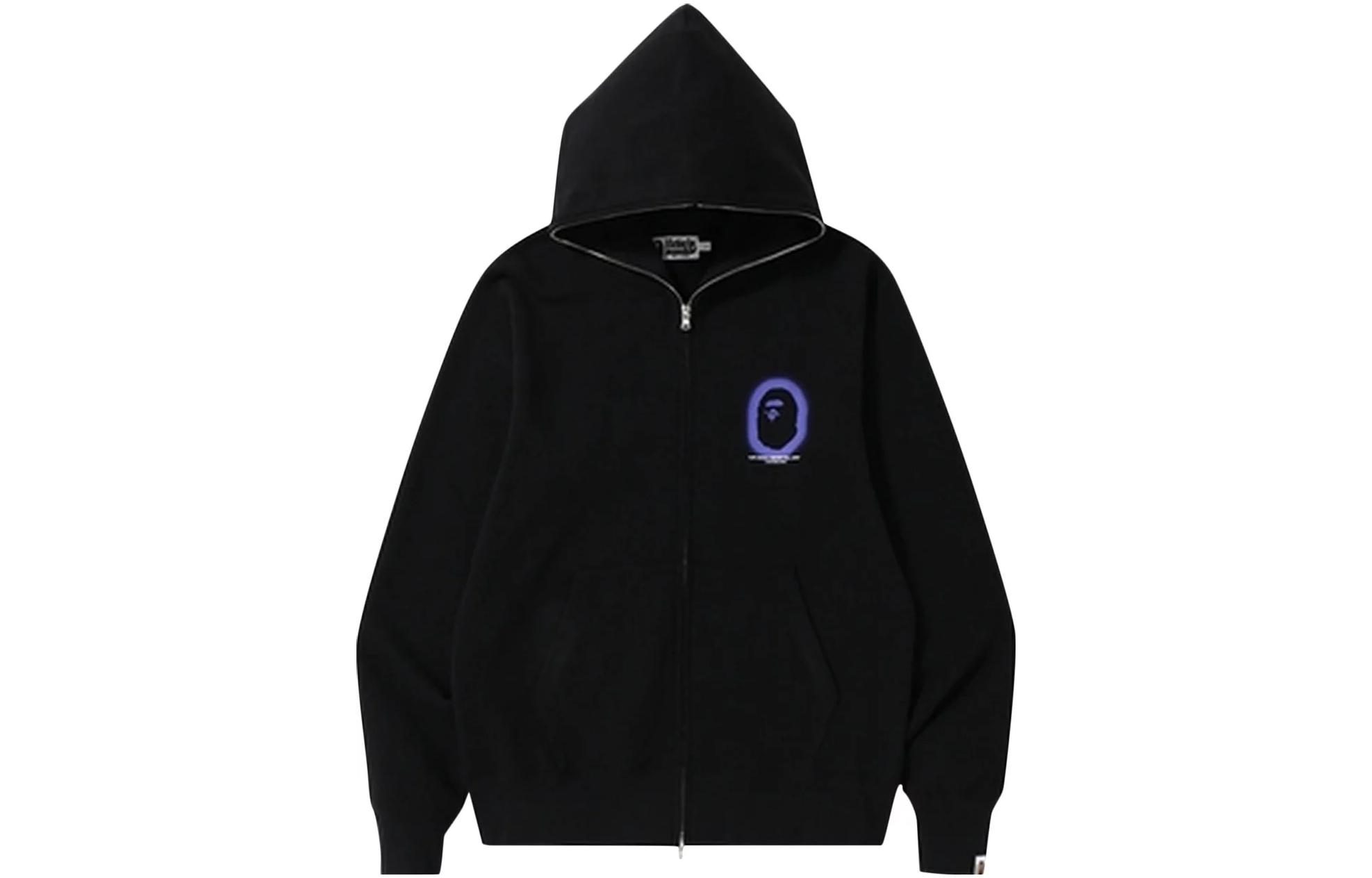BAPE Ape Head Logo Zip-Up Hoodie Unisex 1F80-115-015