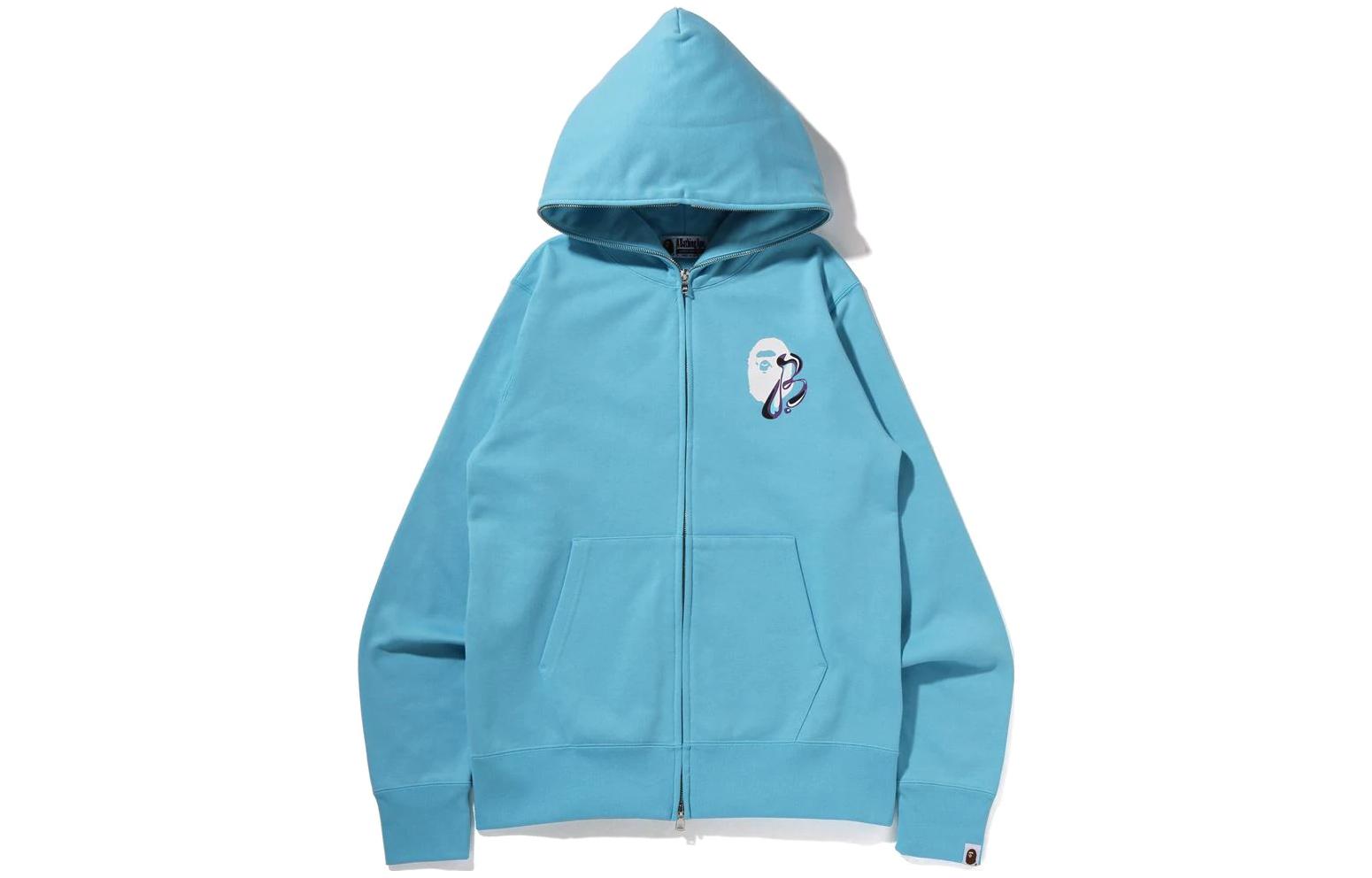 BAPE Ape Head Logo Zip-Up Hoodie Unisex 1I30-115-008