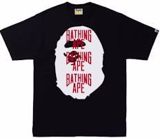 BAPE Ape Head Multi Print Tee (SS22) Black BAPE Ape Head Multi Print Tee (SS22) Black