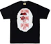 Buy Camiseta BAPE Ape Head Multi Print Negra (SS22)