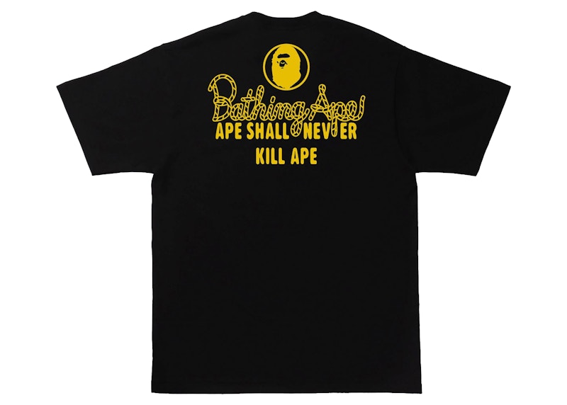 Order Camiseta BAPE Ape Head Multi Print Negra (SS22)