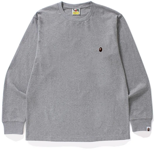 bape-ape-head-one-point-ls-tee-grey