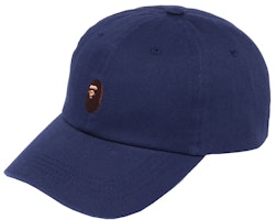 BAPE Ape Head One Point Panel Cap (SS22) Navy BAPE Ape Head One Point Panel Cap (SS22) Navy
