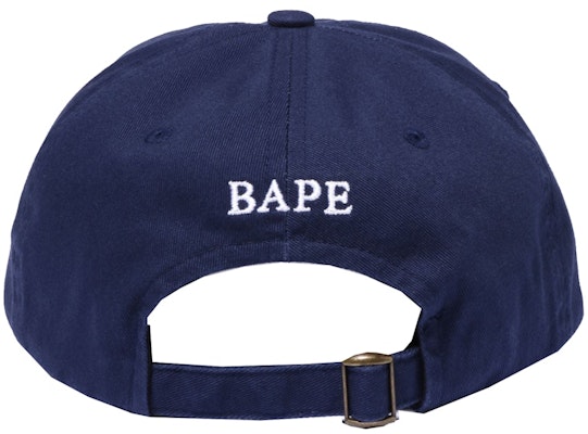 BAPE Ape Head One Point Panel Cap (SS22) Navy Order BAPE Ape Head One Point Panel Cap (SS22) Navy