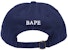 BAPE Ape Head One Point Panel Cap (SS22) Navy