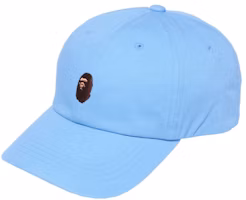 BAPE Ape Head One Point Panel Cap (SS22) Sax Blue BAPE Ape Head One Point Panel Cap (SS22) Sax Blue