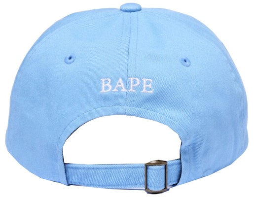BAPE Ape Head One Point Panel Cap (SS22) Sax Blue Order BAPE Ape Head One Point Panel Cap (SS22) Sax Blue