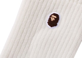 Calcetines BAPE Ape Head One Point (3 Pares) Blancos Order Calcetines BAPE Ape Head One Point (3 Pares) Blancos