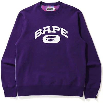 BAPE 猿人頭印花圓領長袖衛衣 0ZXSWM113001G Order BAPE 猿人頭印花圓領長袖衛衣 0ZXSWM113001G