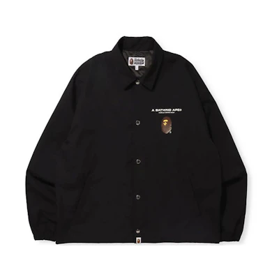 BAPE Ape Head Print Loose Fit Coach Jacket for Men 1H80-140-011
