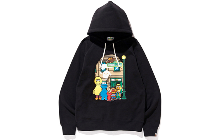 BAPE Ape Head Pullover Hoodie Black Unisex 2F73-314-907