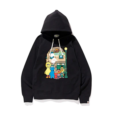 BAPE Ape Head Pullover Hoodie Black Unisex 2F73-314-907