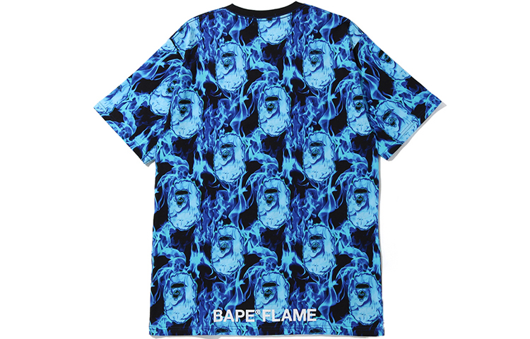 Purchase BAPE 大猩猩頭系列重複Logo刺繡長袖T恤。 0ZXTEM109010E
