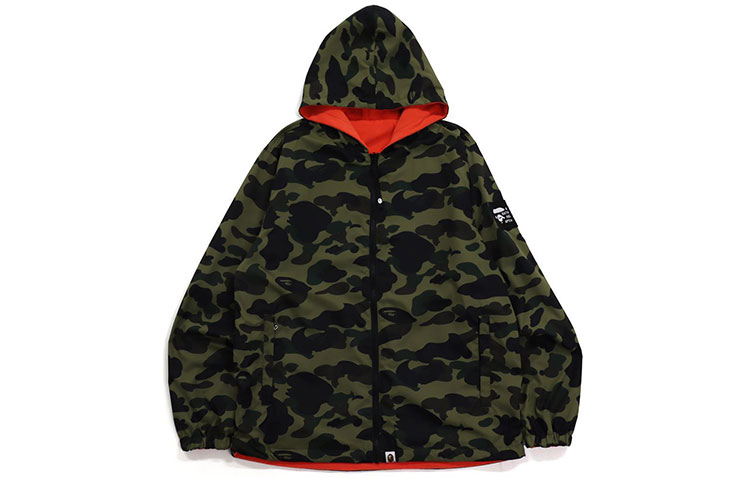 Order BAPE 猿人頭系列迷彩雙面連帽外套 1H80-140-021