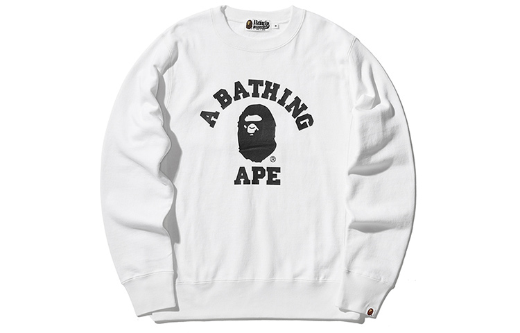 BAPE Ape Head Series Classic Logo Print Hoodie Unisex 0ZXSWM113001C