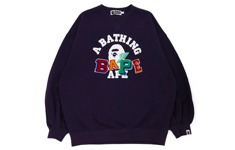 BAPE Ape Head Series Patchwork Letter Ape Head Hoodie Unisex 1H80-213-502