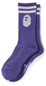 BAPE猿人头袜子 (FW19) 紫色 Buy BAPE猿人头袜子 (FW19) 紫色