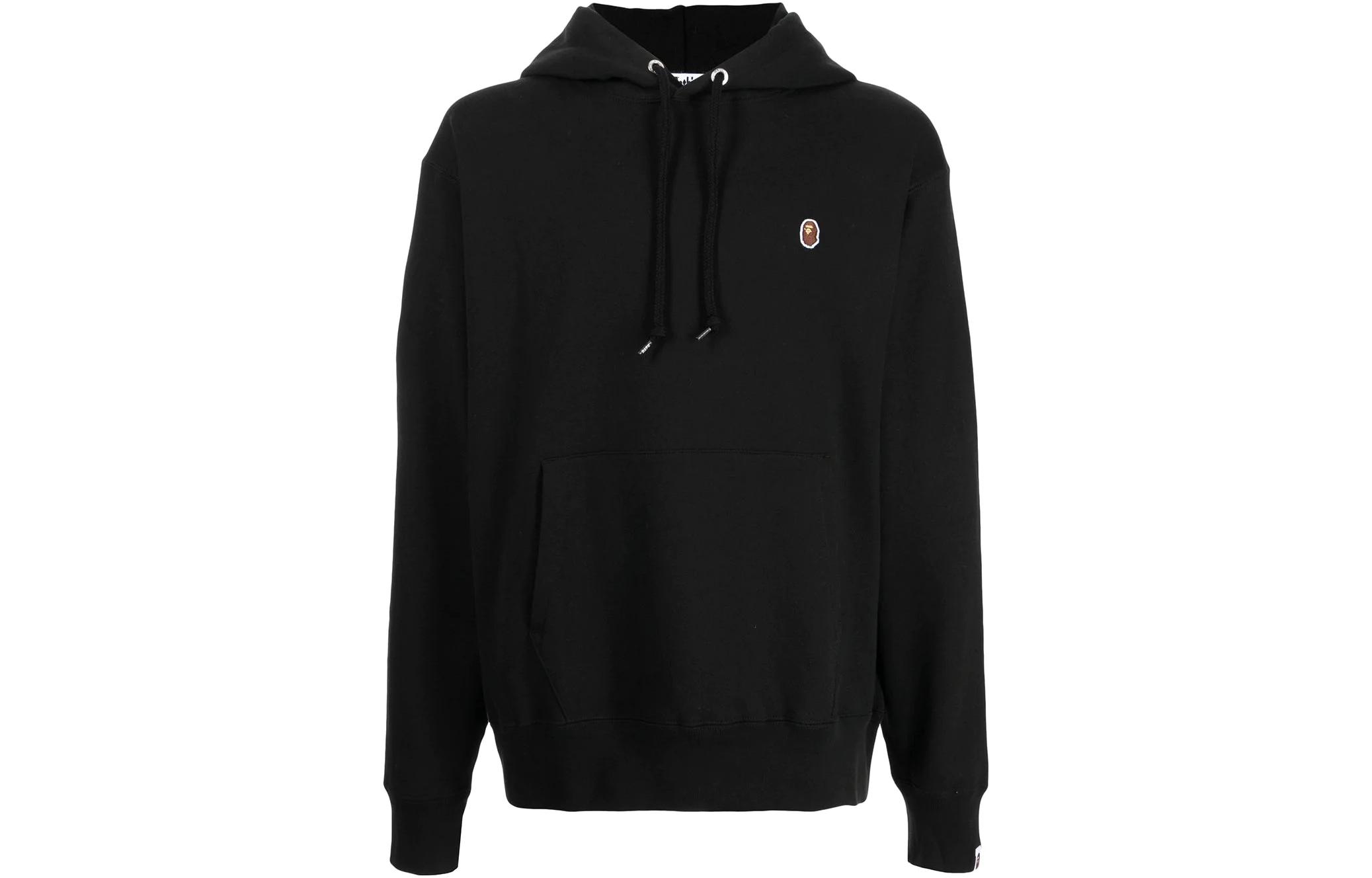 BAPE Ape Head Solid Color Hoodie Long Sleeve 001PPH701007M