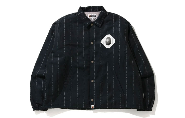 BAPE Ape Head Striped Casual Jacket 1G80-140-006