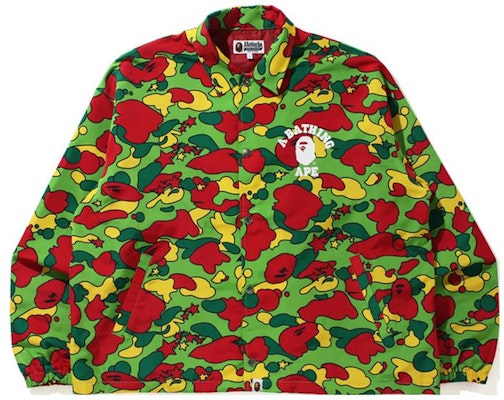 BAPE Ape Letter Print STA Camo Coach Jacket 0ZXJKM140004H Lookbook BAPE Ape Letter Print STA Camo Coach Jacket 0ZXJKM140004H