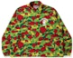 Lookbook BAPE Ape Letter Print STA Camo Coach Jacket 0ZXJKM140004H