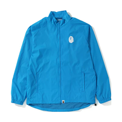 BAPE Ape Logo Coach Jacket Unisex Blue 0ZXJKM140015C