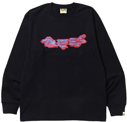 BAPE 猿人標誌長袖T恤 (SS22) 黑色 Buy BAPE 猿人標誌長袖T恤 (SS22) 黑色